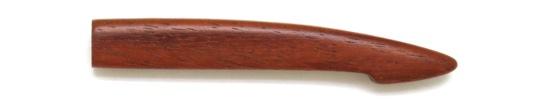 Manche en bois de corail pour couteau de table