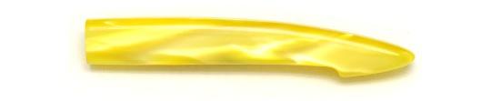 Manche pour couteau de table jaune