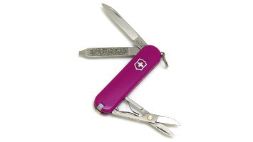 Onglier Suisse Victoriox classic sd rose tasty grape