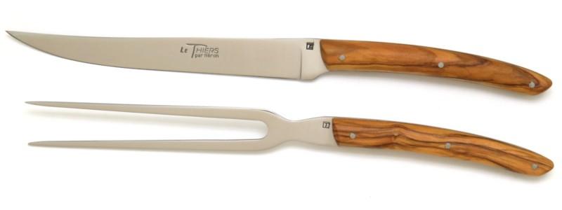 Service à découper le Thiers® en olivier