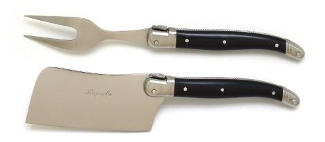 Service à fromage Laguiole noir