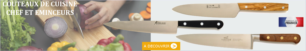 Couteaux de cuisine CHEF - couteaux Sabatier & pro