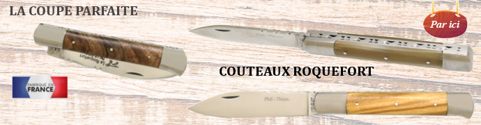 Couteau de poche roquefort  fabriqué en France