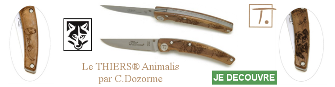 Couteau de poche LE THIERS®  Animalis