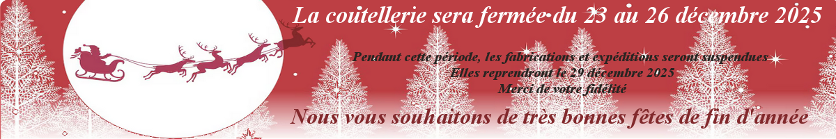 Achetez vos couteaux fermants à la Coutellerie de L'Homme des Bois